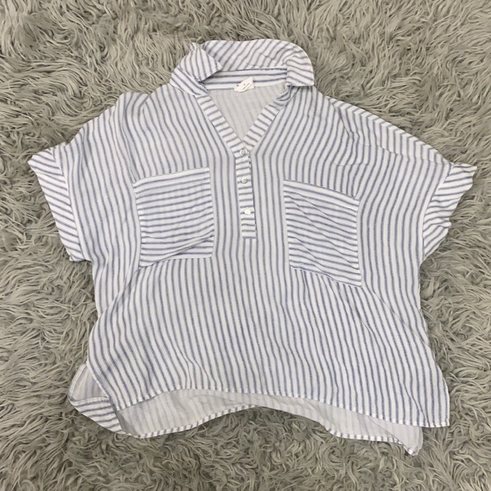 By Together striped top size small